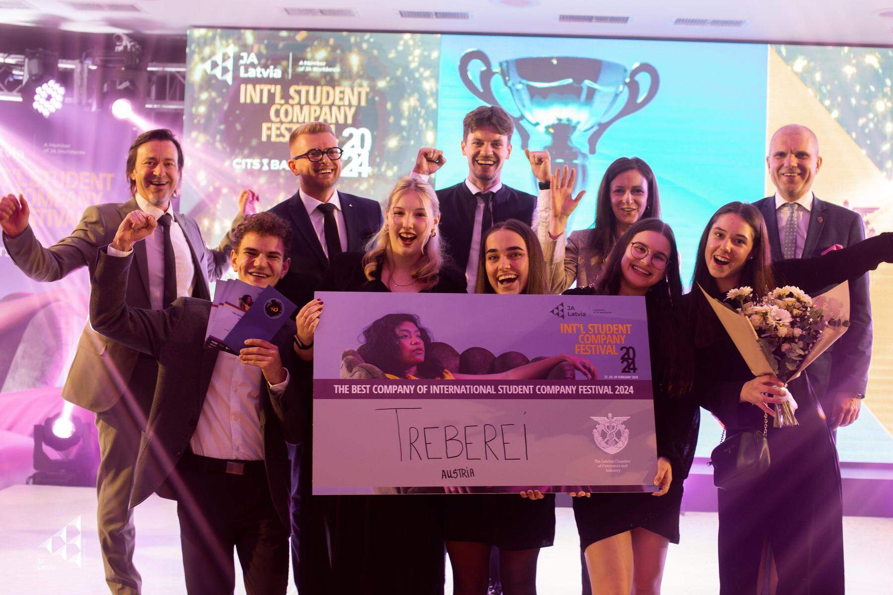 „Treberei“: Stainacher Jugendliche führen die beste Junior Company Europas
