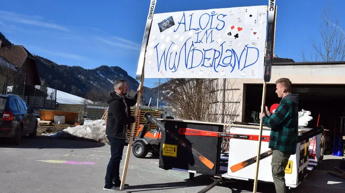 Alois Mandl und Damian Kropidlowski ...