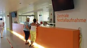 Zentrale Notaufnahme am Klinikum Klagenfurt 