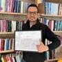 Stefan Prägant, Leiter der Abteilung  Gebäudemanagement mit der Auszeichnung 