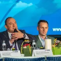 Mario Kunasek, Mario Eustacchio, Armin Sippel am 33. FPÖ-Stadtparteitag im Brauhaus Puntigam 2019