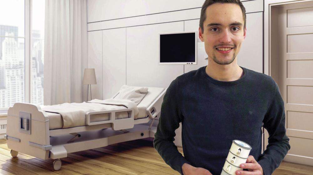 Will mit „Elly“ Pflegebedürftigen helfen: Andreas Frankl 