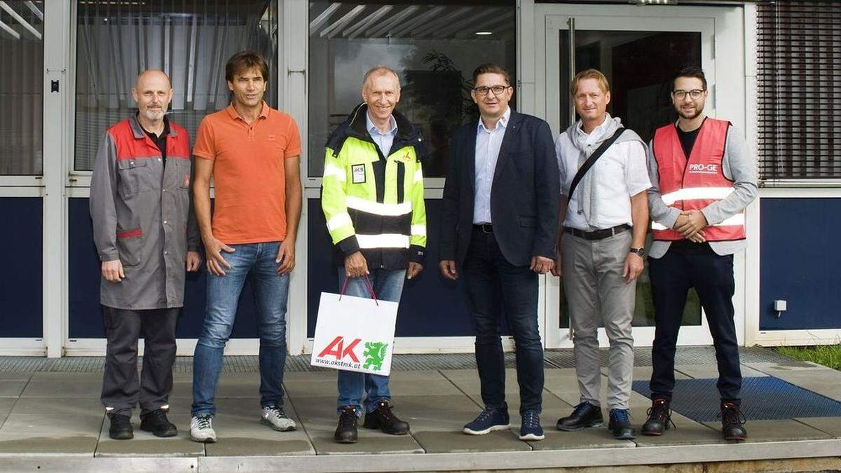 AK-Präsident Pesserl zu Besuch bei Promotool in Knittelfeld ...