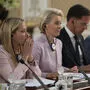 Giorgia Meloni, Ursula von der Leyen und Mark Rutte