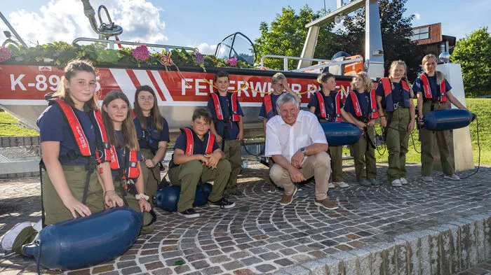 Groß war die Freude am Samstag bei der FF Reifnitz. Es wurde zum Dämmerschoppen zum Rüsthaus geladen.
