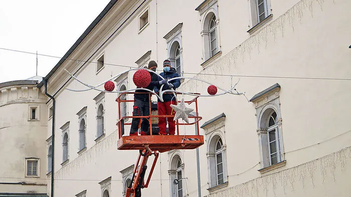 Schon bald wird das Schloss Porcia in weihnachtlichem Glanz erstrahlen