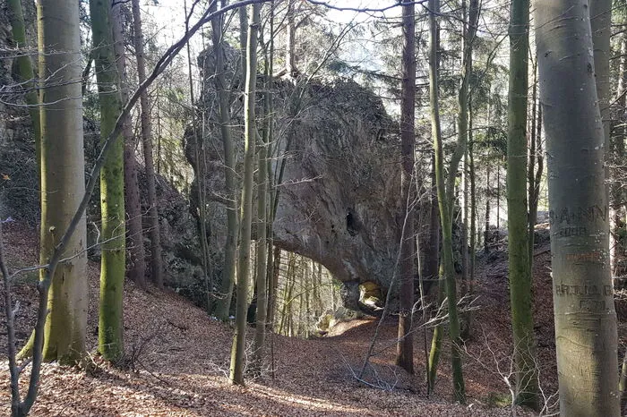 Hinter dieser Passage wird am Samstag gesprengt