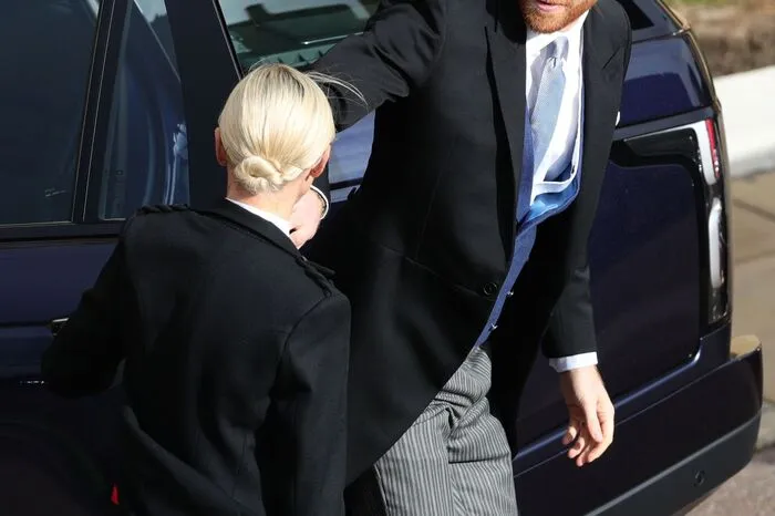 ... und ihr Ehemann Prinz Harry.