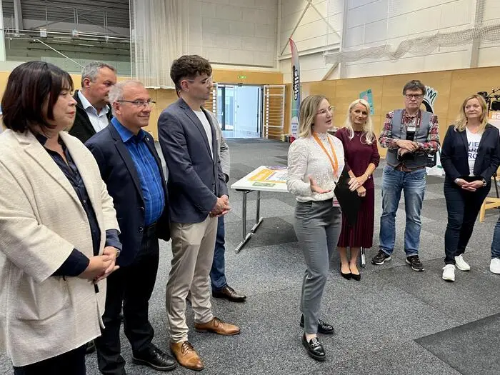 Tamara Schober vom Regionalmanagement Südoststeiermark zeigte sich stolz über die steiermarkweit einzigartige Messe für Bildung und Beruf