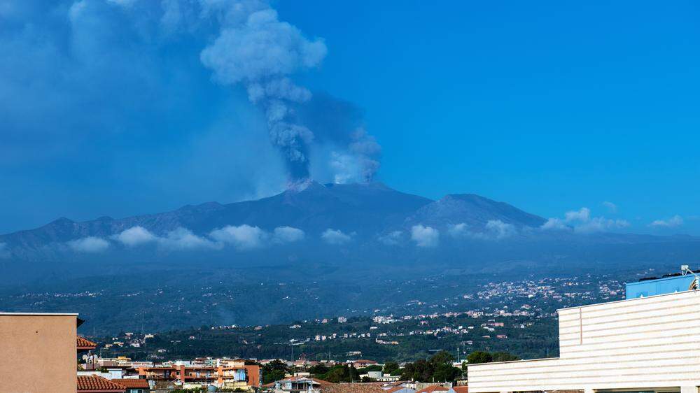 Ätna zählt zu den aktivsten Vulkanen Europas