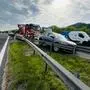 Am Mittwochmorgen verunfallte eine Pkw-Lenkerin auf der S 6 (Semmering Schnellstraße)