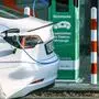 E-Auto beim Tanken