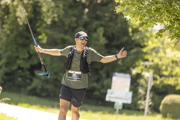 Rund um den See mussten in 14 Stunden 70 Streckenkilometer bezwungen werden