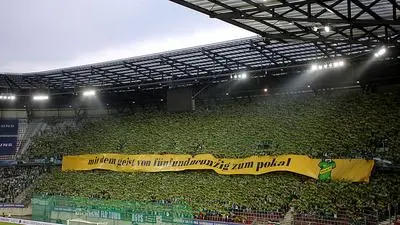 Der bislang letzte und beeindruckende Auftritt der Rapid-Fans in Klagenfurt im Juni 2017