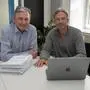 Gilbert Frizberg und Heimo Ecker-Eckhofen sind die Köpfe hinter dem Sonnenspeicher Süd 