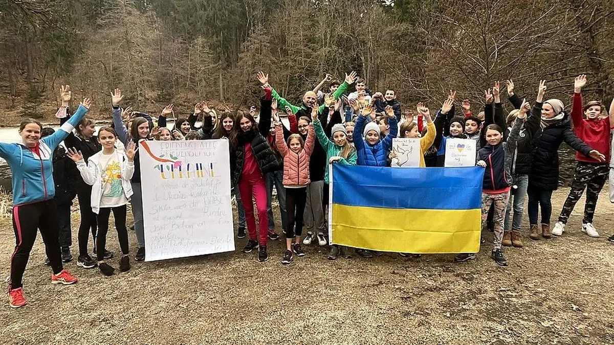 Über 1000 Euro kamen beim Spendenlauf des Klagenfurter Ingeborg Bachmanns-Gymnasium zusammen