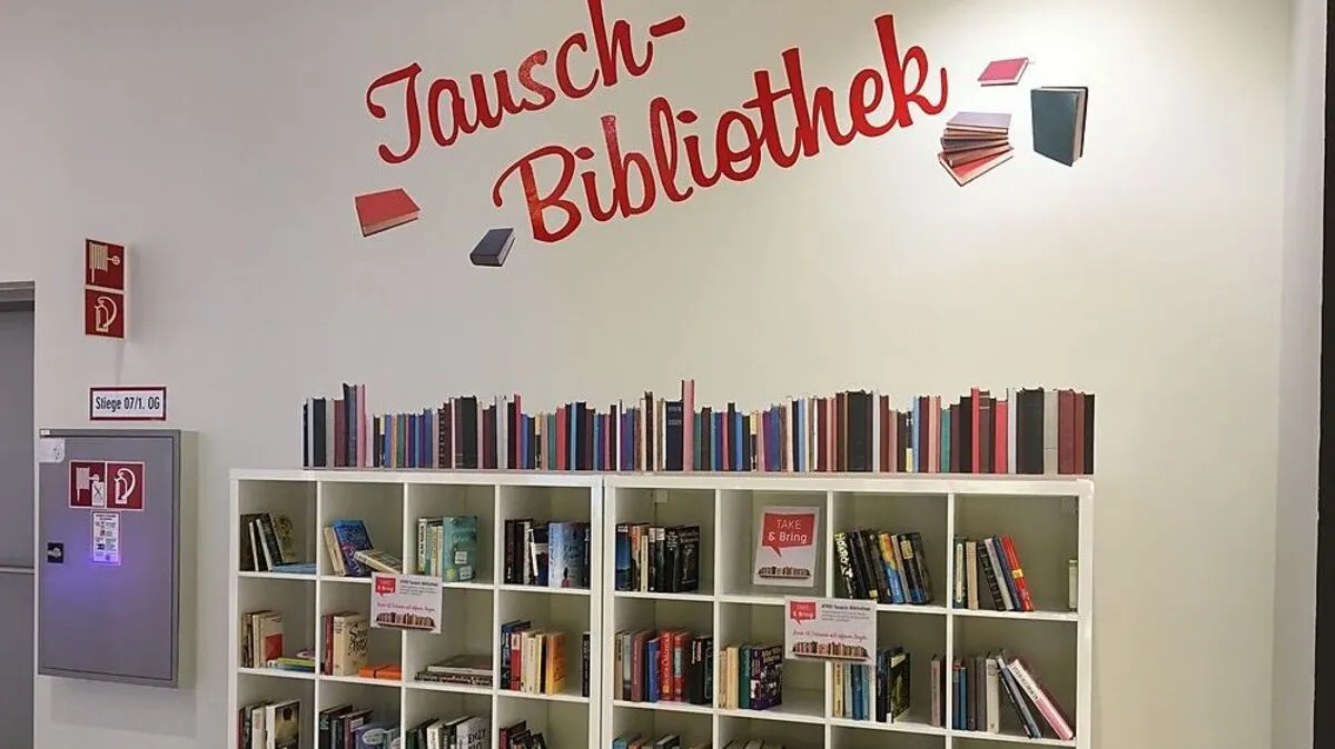 So sieht die neue Tauschbibliothek aus