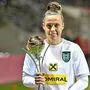 Nicole Billa als sie in Österreich zur Besten Spielerin der Saison gewählt worden ist