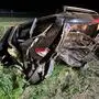 Auf der S36 ereignete sich Samstagnacht ein schwerer Verkehrsunfall