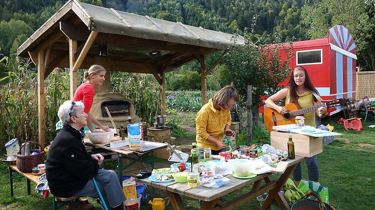 Das Regenbogenland in Villach hat sich als Gemeinschaftsgarten schon bestens bewährt