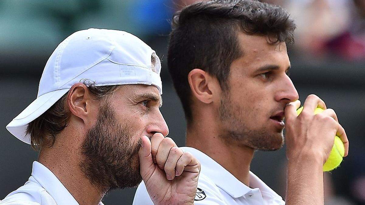 Oliver Marach (links) und sein Doppelpartner Mate Pavic