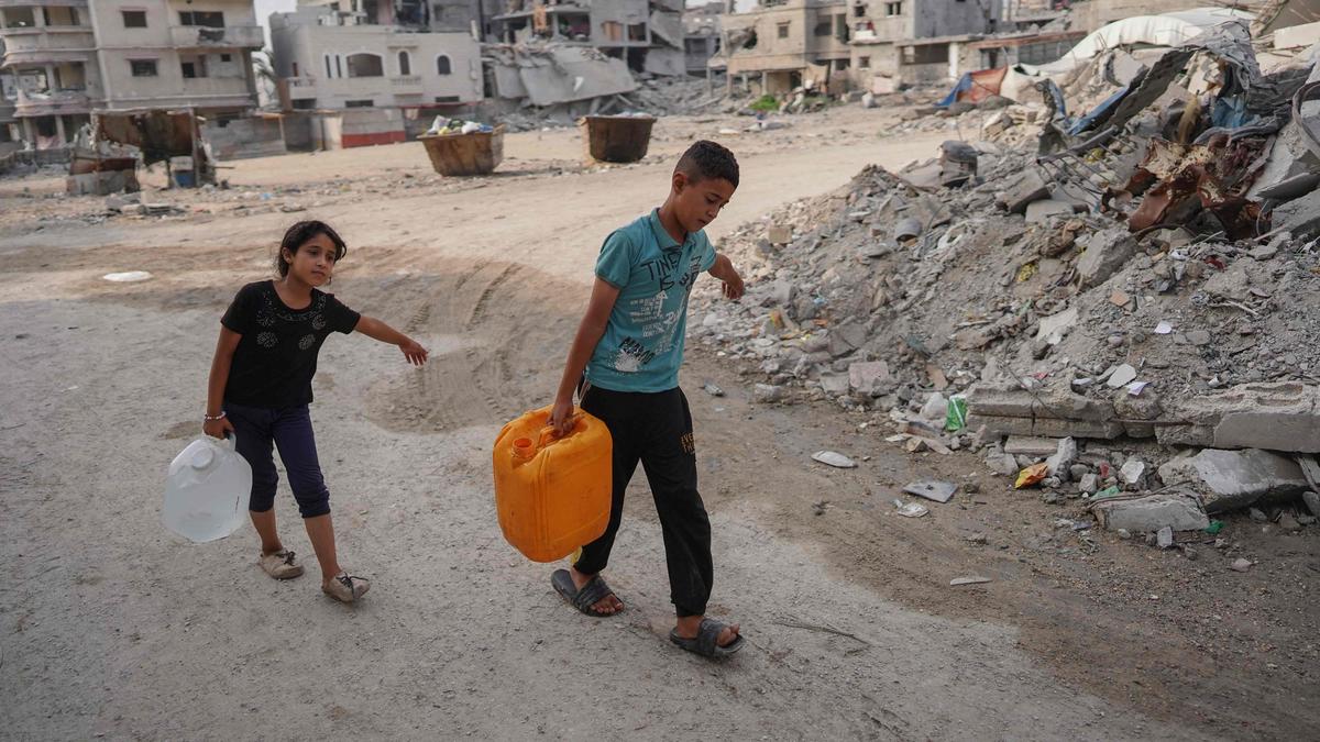 In Abwasserproben im Gazastreifen wurde das Poliovirus Typ 2 nachgewiesen
