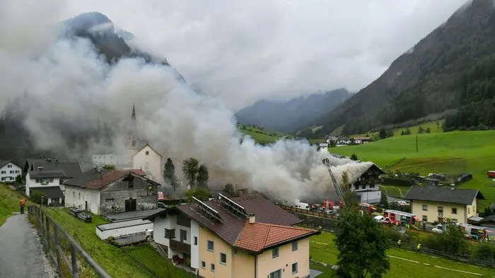 Zur Explosion in einem Supermarkt in St. Jodok am Brenner kam es am Montag.