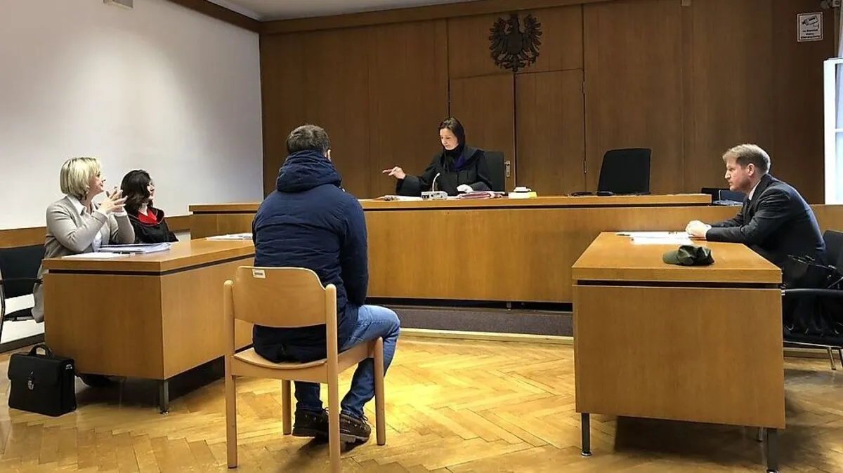 Der Mann wurde zu vier Monaten bedingter Haft verurteilt