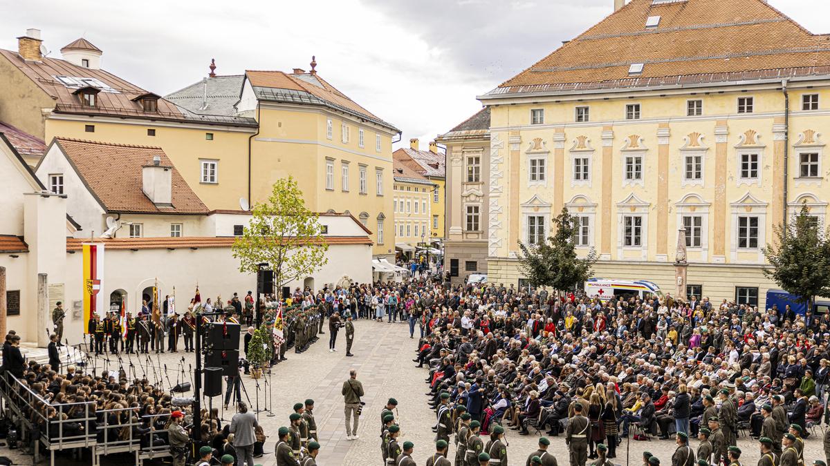 Die Kärntner Volksabstimmung jährt sich in diesem Jahr zum 104. Mal. Am Donnerstag gab es im Klagenfurter Landhaushof einen offiziellen Festakt