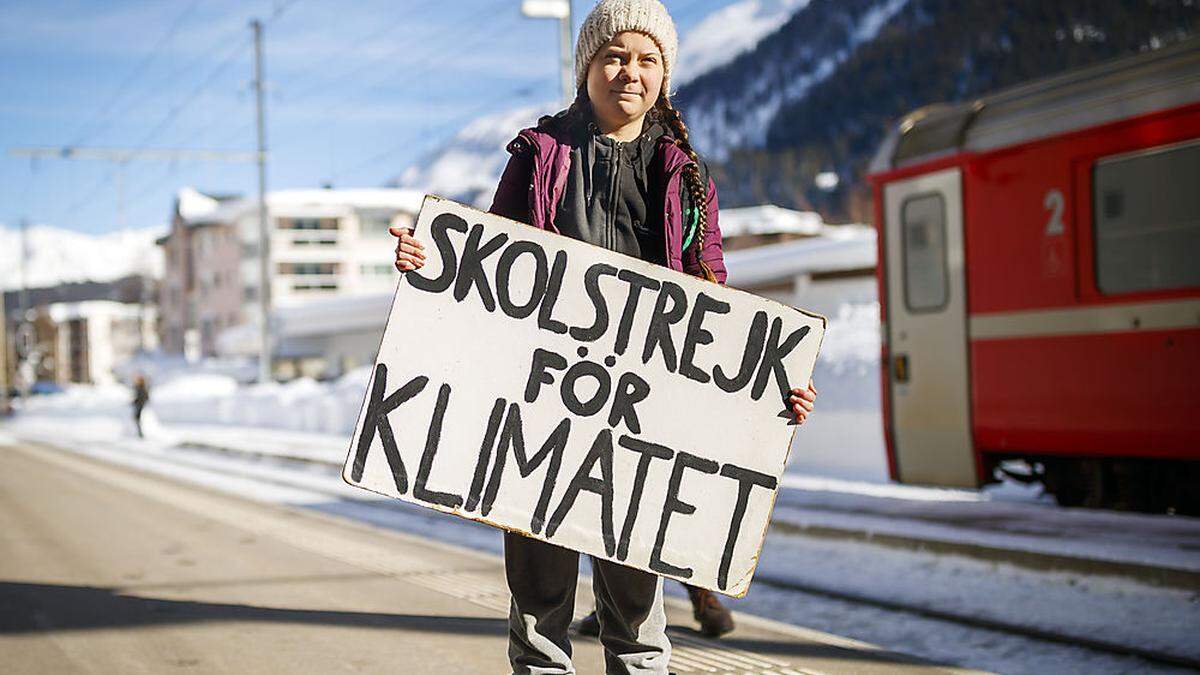 Aktivistin Greta Thunberg