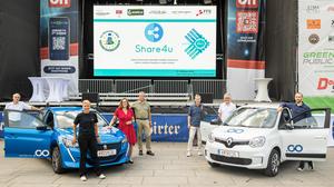 Das E-Carsharing in Klagenfurt wurde der Öffentlichkeit präsentiert