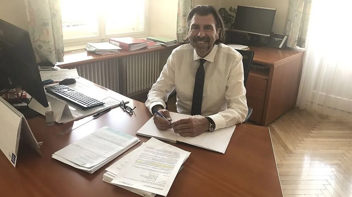 Josef Wallner, SP-Bürgermeister, freut sich über das Ergebnis. 