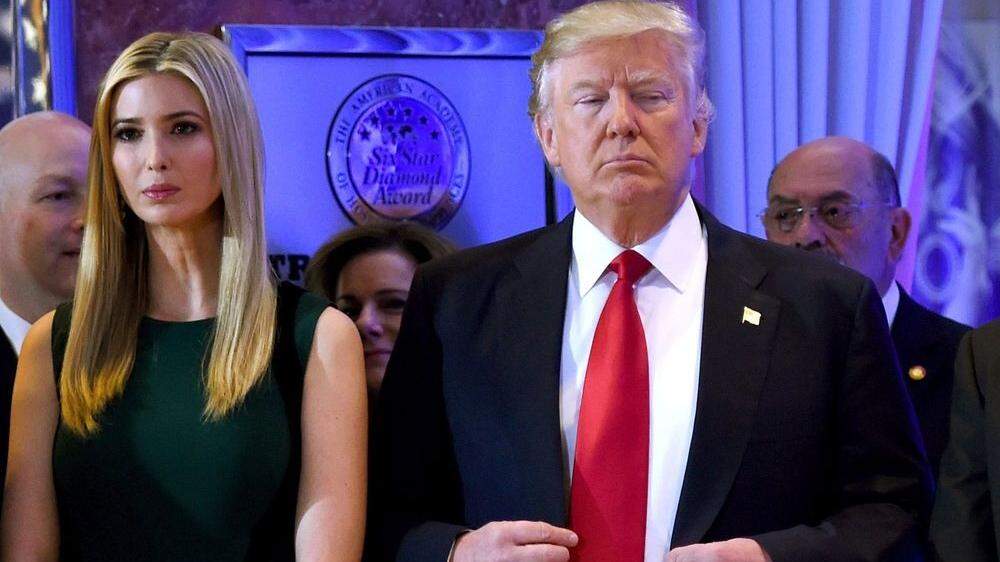 Ivanka Trump mit Papa Donald