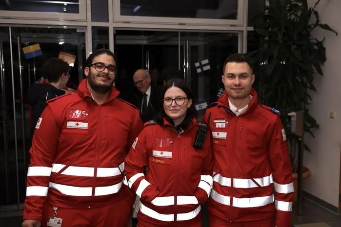 Die Gruppe „Schnalzer 3“ sorgte für ausgelassene Stimmung am Tanzparkett.