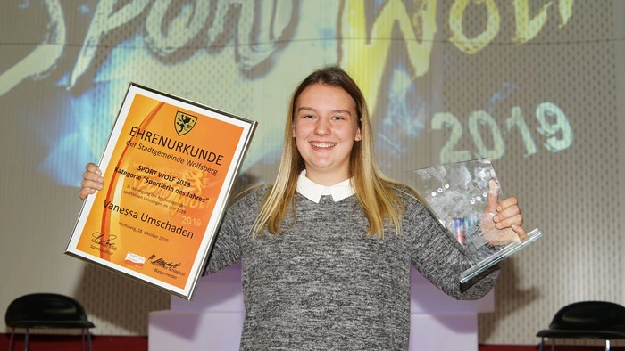 Die Sportlerin des Jahres: Vanessa Umschaden (Moto- Cross).