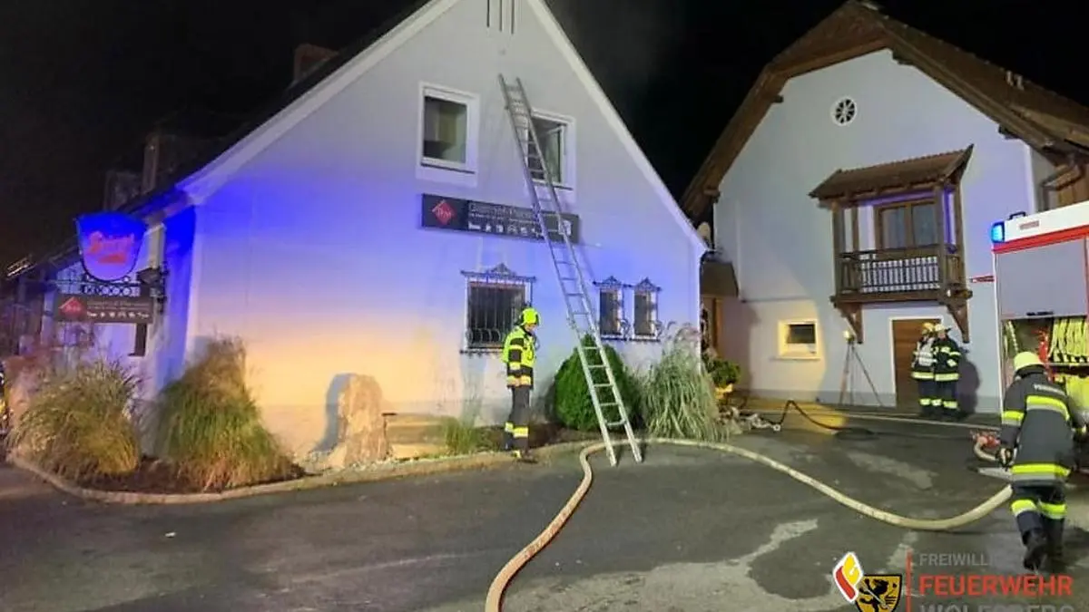 Am 13. Oktober brauch im Keller des Gasthauses nach einem Einbruchdiebstahl ein Brand aus