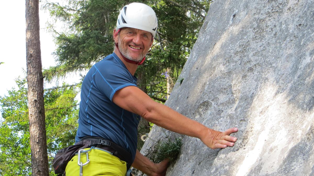 Ex-Skyrunner und Triple-Seven-Summits-Bezwinger Christian Stangl ist heute unter anderem als Bergführer tätig