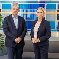 Wolfgang Hesoun (FEEI-Obmann) und Marion Mitsch (FEEI-Geschäftsführerin)