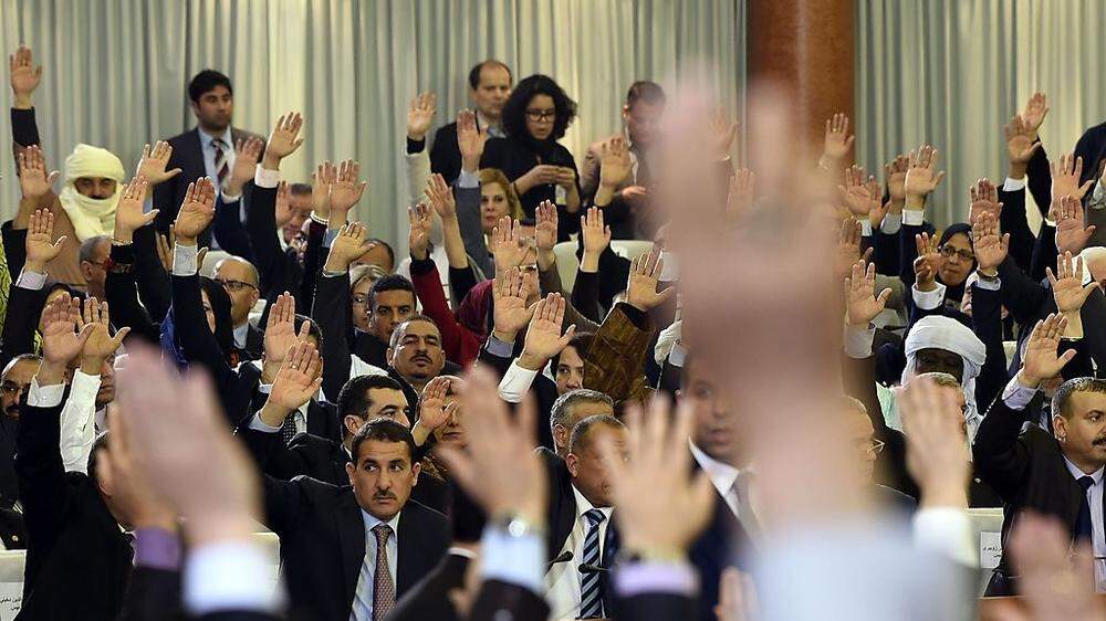 Abstimmung im algerischen Parlament
