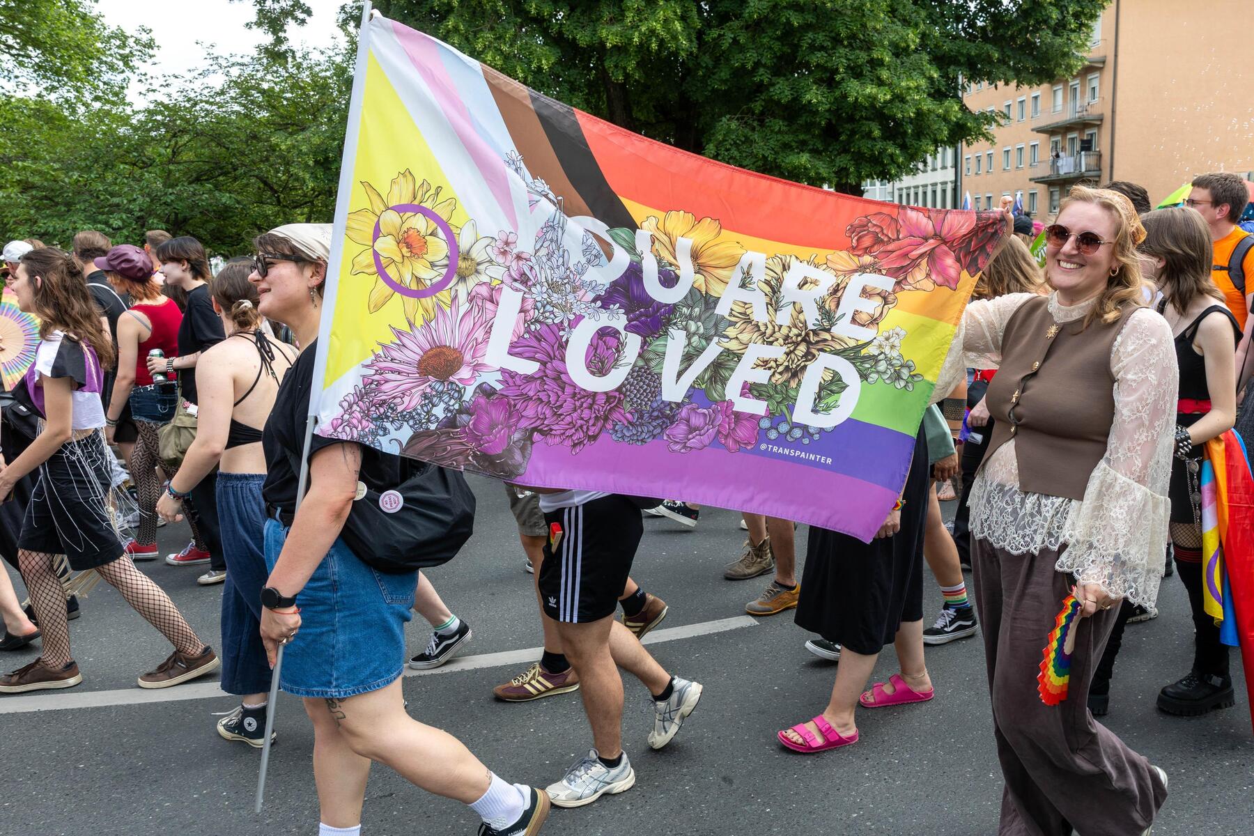 Fotoserie: Regenbogenparade zog durch die Klagenfurter Innenstadt