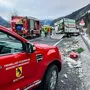 Schwerer Lkw-Unfall auf der A 9 bei Mautern