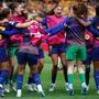 Die Barcelona-Frauen jubeln: Sie stehen einmal mehr im Finale der Champions League 