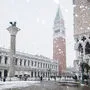 Wenn die Wetterprognose zutrifft, wird es eher weniger Schnee in Venedig zu den Feiertagen geben