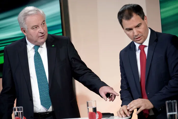 SPÖ-Landeshauptmannsellvertreter Michael Schickhofer - dessen Verluste geringer als erwartet waren - machte quasi noch am Abend ein Angebot zur Koalition.
