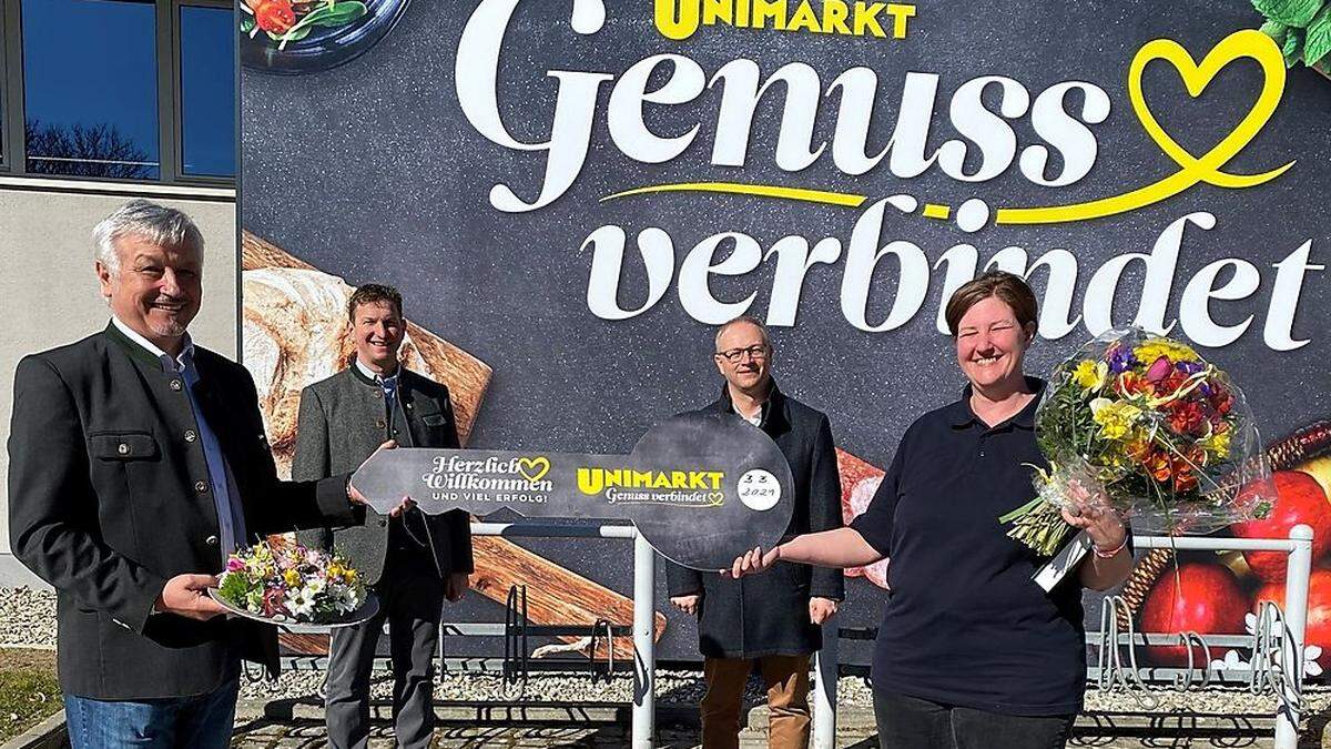 Sabine Jeckel hat diese Woche den Unimarkt in Mautern übernommen