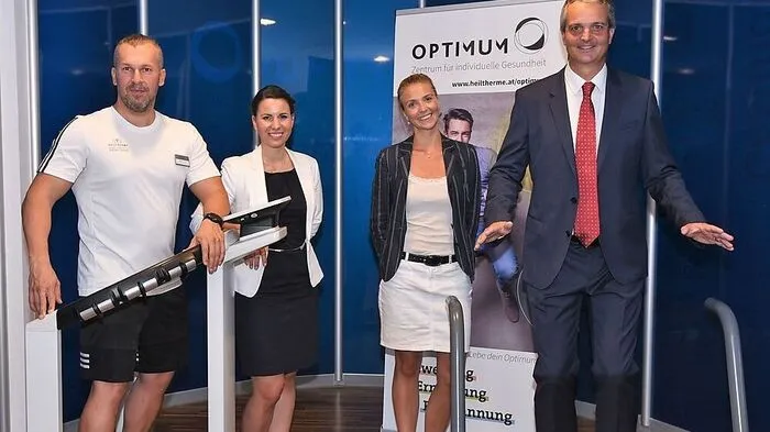 Im Rahmen des Sommerfestes wurde das neue Gesundheitsprogramm "Optimum" vorgestellt