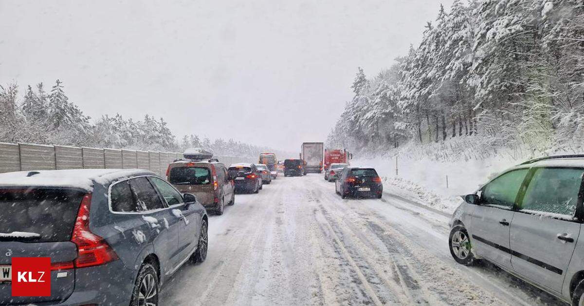 02. Dezember 18:05 - Schneemassen in Österreich | Heftiger Wintereinbruch: Gesperrte Autobahnen, Orte nicht erreichbar
