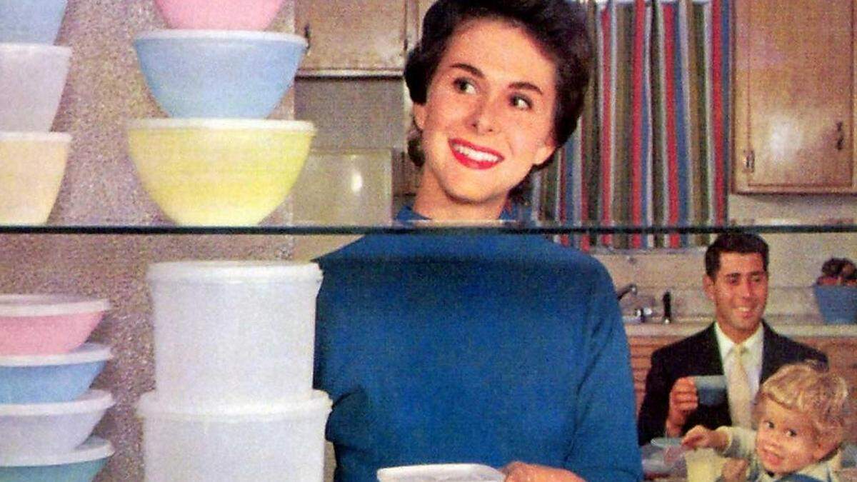 Tupperware-Werbesujet aus den 50er-Jahren