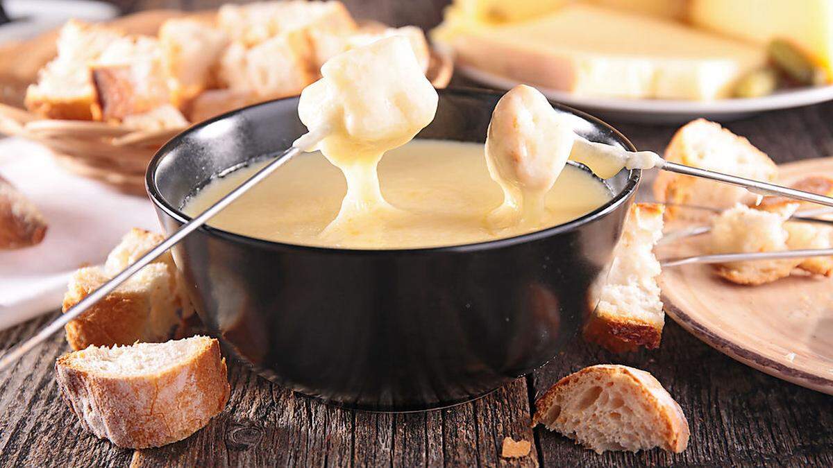 Ein geselliges Gericht: Käsefondue