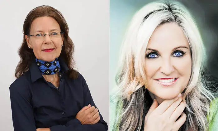 Pharmazeutin Barbara Schwarzl und Fachärztin Astrid Maierhofer-Deutschmann